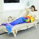 Mermaid Blanket Flannel Fleece Rainbow Mermaid Tail Blanket Adult Sofa Mermaid Quilt Wrap Blankets Mermaid Blanket Flannel Fleece Rainbow Mermaid Tail Blanket Adult Sofa Mermaid Quilt Wrap Blankets