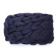 Hand-woven Blanket 120*150CM Knit Soft Warm Coarse Wool Bed Spread for Home Textiles