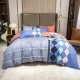 Plant Cashmere Four-piece Bedding Sets Quilt Cover Simple Quilt Cover Bed Sheet Pillowcase Duvet Cover Sets