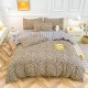 Plant Cashmere Four-piece Bedding Sets Quilt Cover Simple Quilt Cover Bed Sheet Pillowcase Duvet Cover Sets