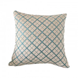 Chenille Fabric Sofa Cushion Cover Plaid Throw Pillow Cover Decorative Pillow Case for Car Home